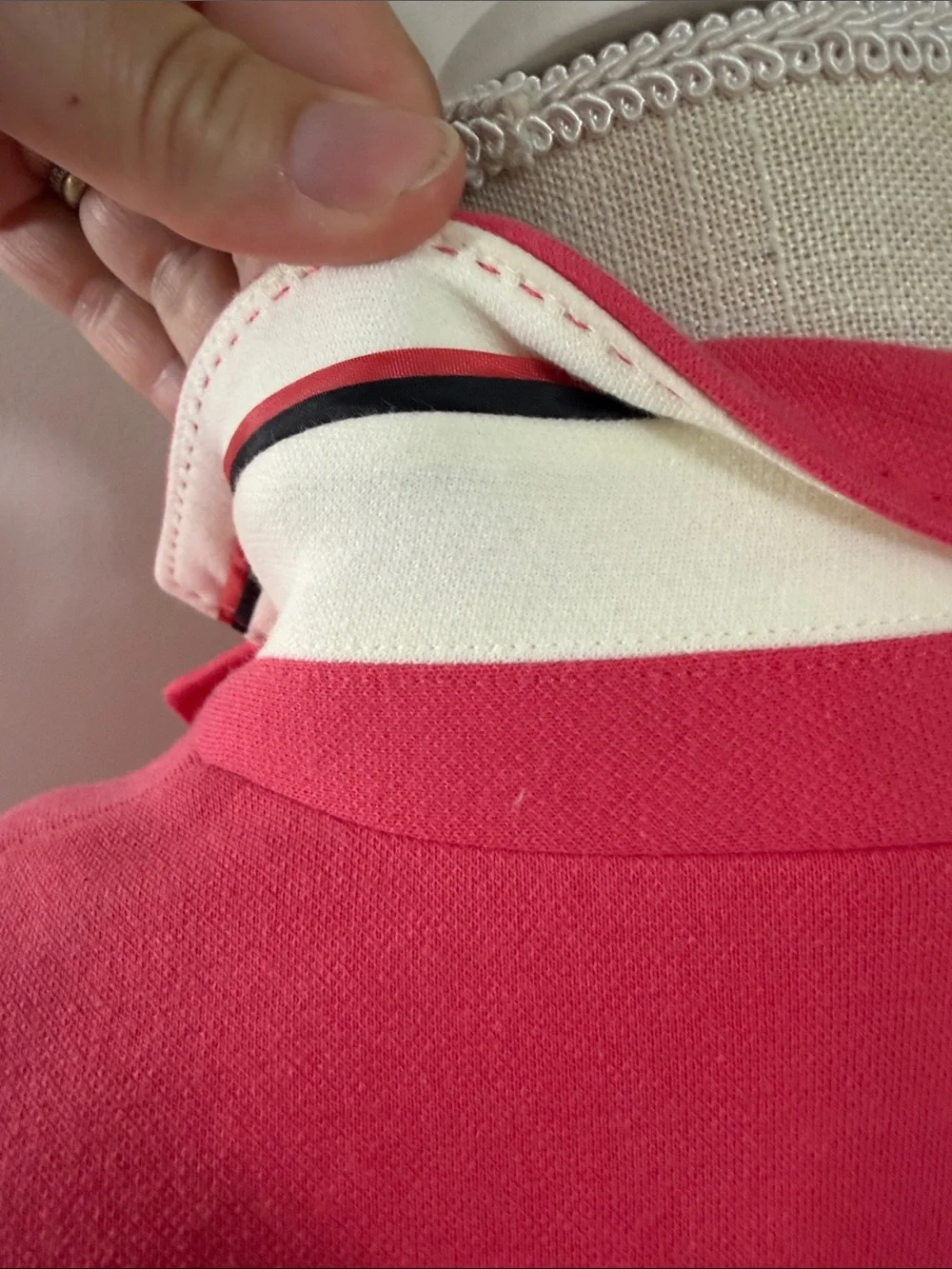 Talbots Aberdeen Bright Pink Single-Breasted Tailored Blazer